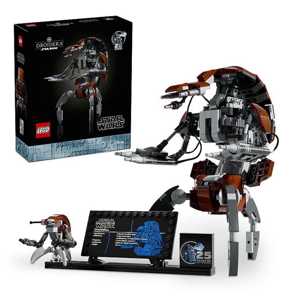 LEGO Star Wars Droideka Build and Display Set 75381 - Picture 3 of 8